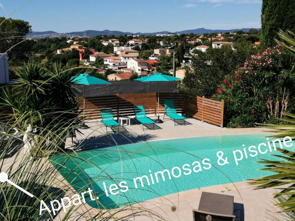 Mimosas - Villa Fréjus Exteriör bild